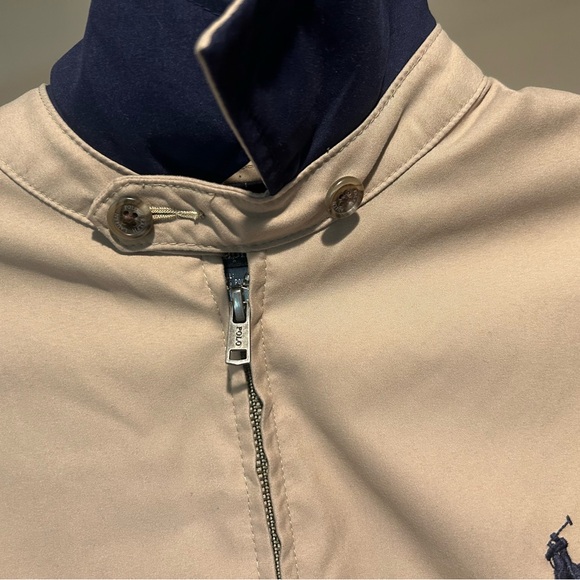 POLO by Ralph Lauren Men’s Medium Jacket Beige EUC - Picture 4 of 6